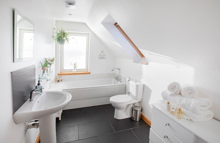 Baño para habitación doble