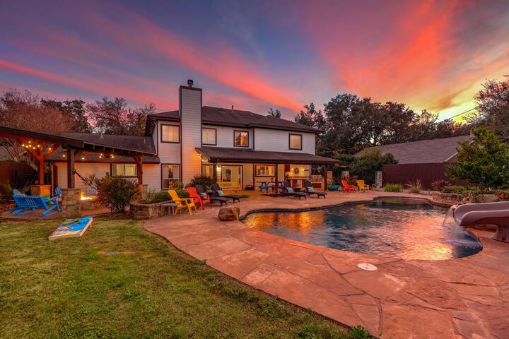 Group Retreat w Private Backyard Oasis Pool/Slide gallery image 4