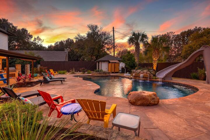 Group Retreat w Private Backyard Oasis Pool/Slide gallery image 3