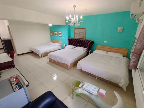 Kaohsiung Central Park Cozy 3-8 People Large Suite