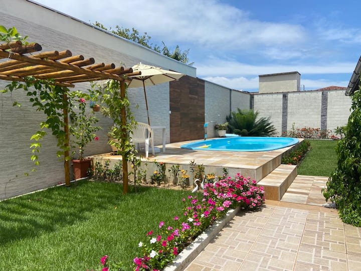 Martim Club & Beach (12 Hosp, Piscina, 300m Praia) - Caraguatatuba