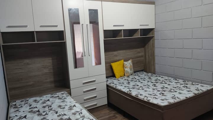 Vyumba vyetu vinajumuisha vigae vya kisasa.