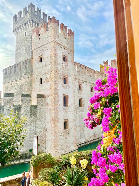Front Castle with Magical Medieval View and Beach