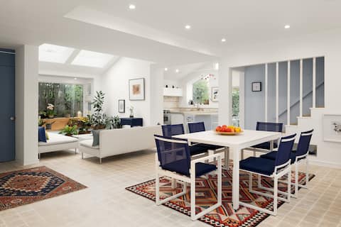 Greek islands inspired 3 bedrooms home