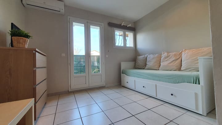 Studio Rez De Jardin à 50m De La Plage - Porquerolles