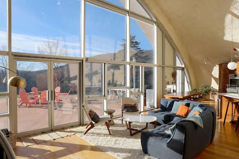 Luxury Designer Dome Private Oasis in Catskills