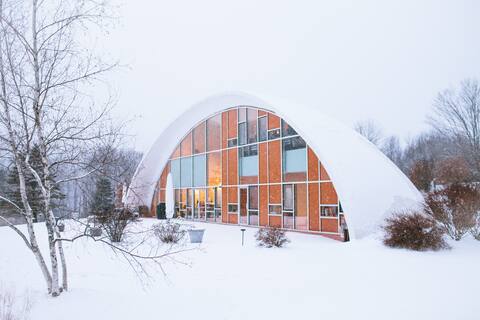 Luxury Designer Dome Private Oasis in Catskills