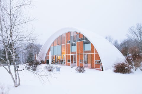 Home Sweet Dome: Designer Oasis in the Catskills