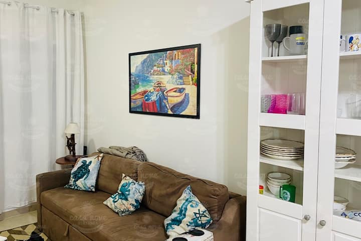 Sala com TV e Wi-Fi