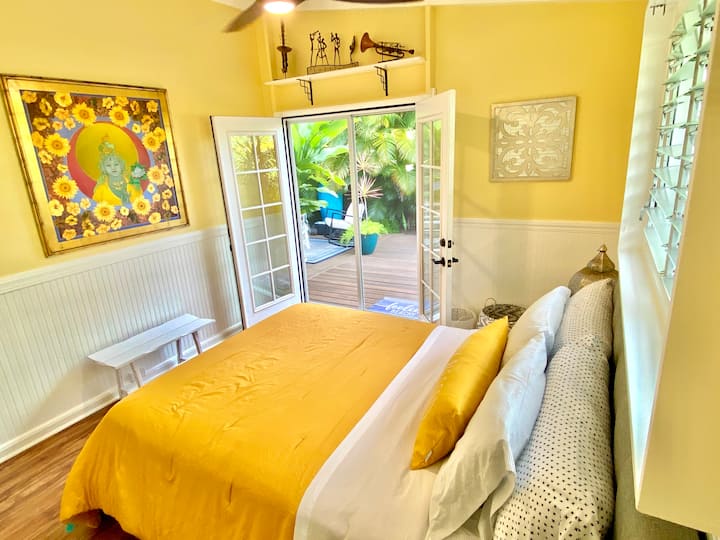 Seconda camera da letto con patio privato