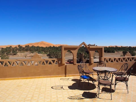 Auberge loasis hassi labied merzouga with pool