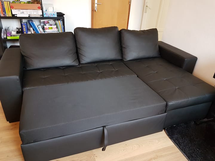 Kitanda cha sofa kinaweza kubadilishwa kuwa kitanda cha watu wawili