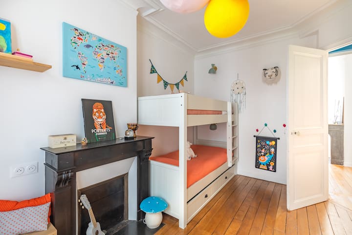 Habitación infantil: literas