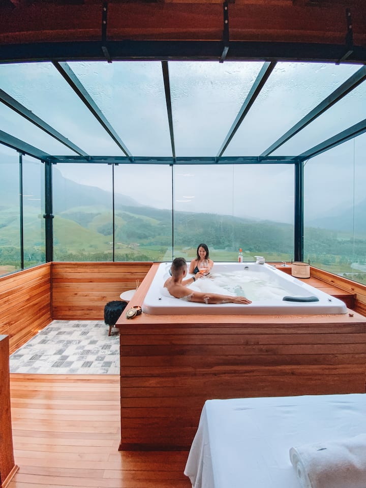 Refúgio Paraíso| Casa Stellato| Panoramic Spa