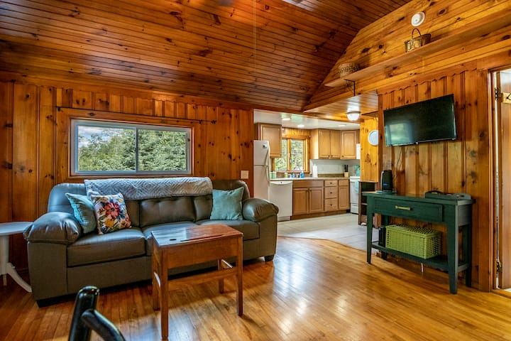 ♥ New! 2.5 Mi To Whiteface, Adk Cabin W/ Fire Pit - Wilmington, NY