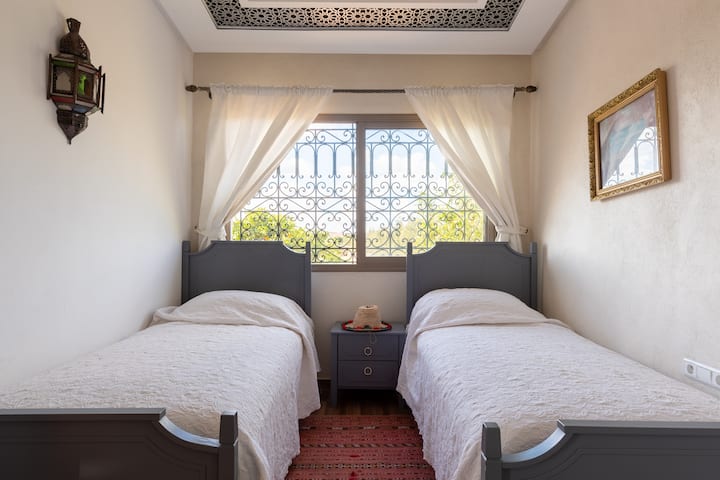 Chambre 2  lits simples