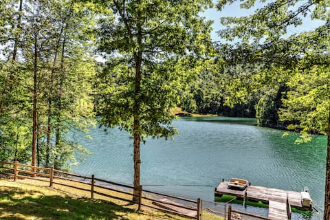 Lakein’ It Easy With Private Dock
