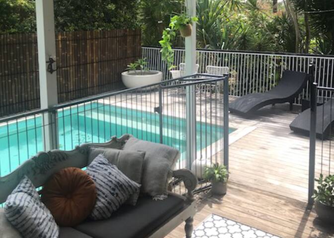 Hamptons-style riverside house ~ 800m to beach gallery image 3