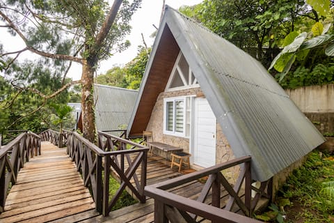 La View Mountain Resort A-Frame Cabin