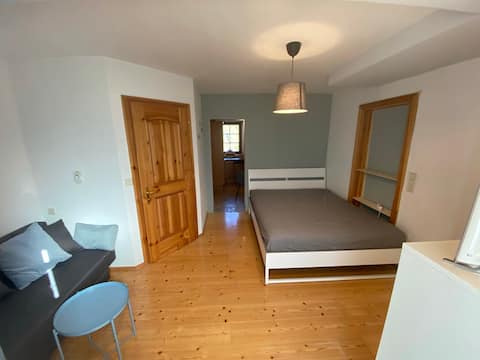 Irina's room at the foot of the Kaiser Mountains