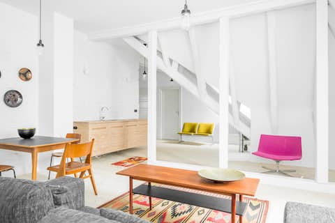 Top performing Airbnb: Oasis of the metropolis - loft in Lanke Castle in Wandlitz