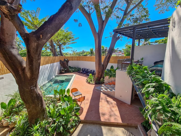 Nuevo! Rooms Huatulco Alberca, Jardin,Wifi Apartments for Rent in