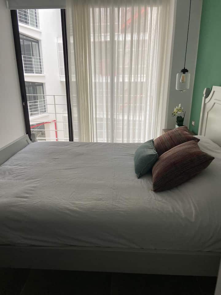 Apartmán v spálni