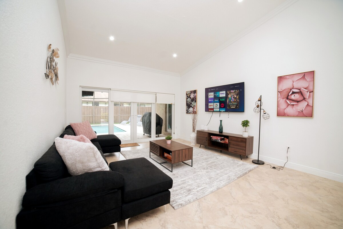 Successful Airbnb property: 🏖Spacious Villa 🌴 4-Bedroom with Heated Pool 🤩🔥 in Miami Dade