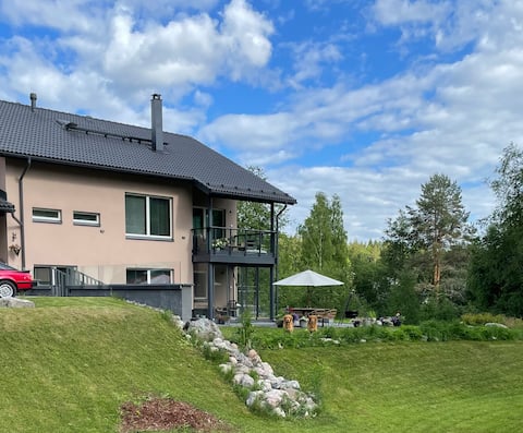 Stylish, spacious stone house