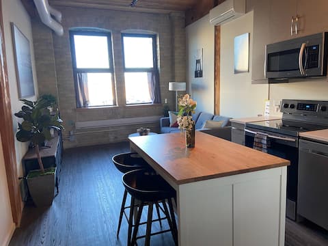 Successful Airbnb property: Exchange District NY Style Loft FREE PARKING in Winnipeg Metropolitan Area