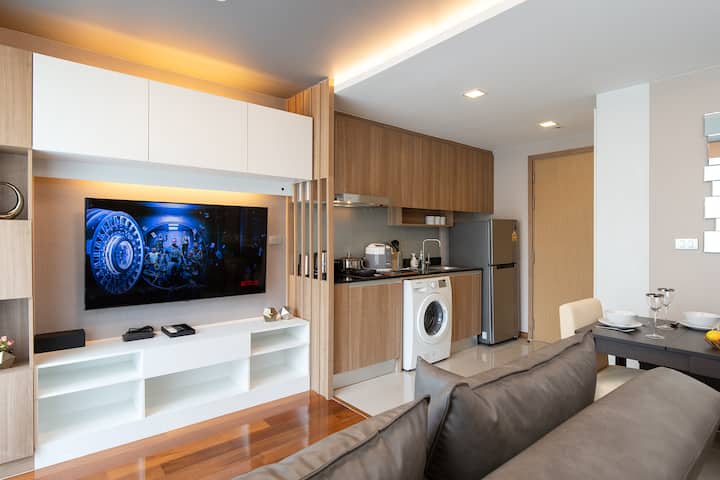 Lovely 2br Next To St Food&night Life:4-5pax - Bangkok