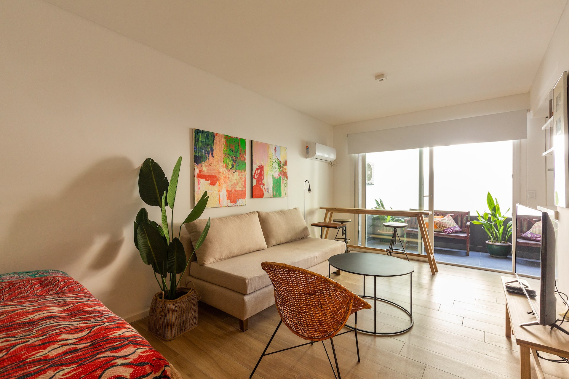 Brand new furnished studio apartment in Recoleta