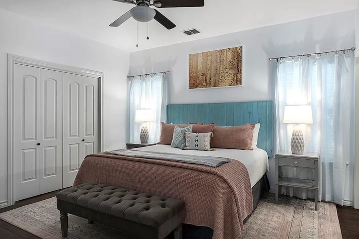 Dormitorio Casita King con baño en suite