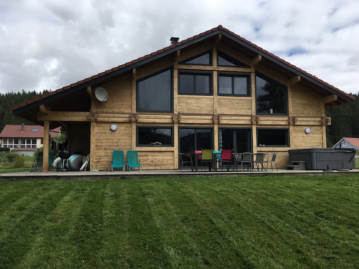 Apil Chalet With 7 Bedrooms, Spa And Electric Car Charging Station. - Vogesen
