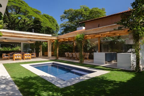 Modern house with wonderful outdoor area