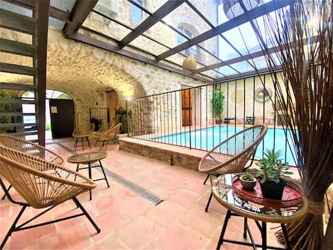 Group lodge 4*, 15p, 9ch, indoor heated pool