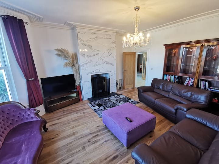 Victorian Villa, Dog Friendly, Sea Views, Hot Tub - Torquay