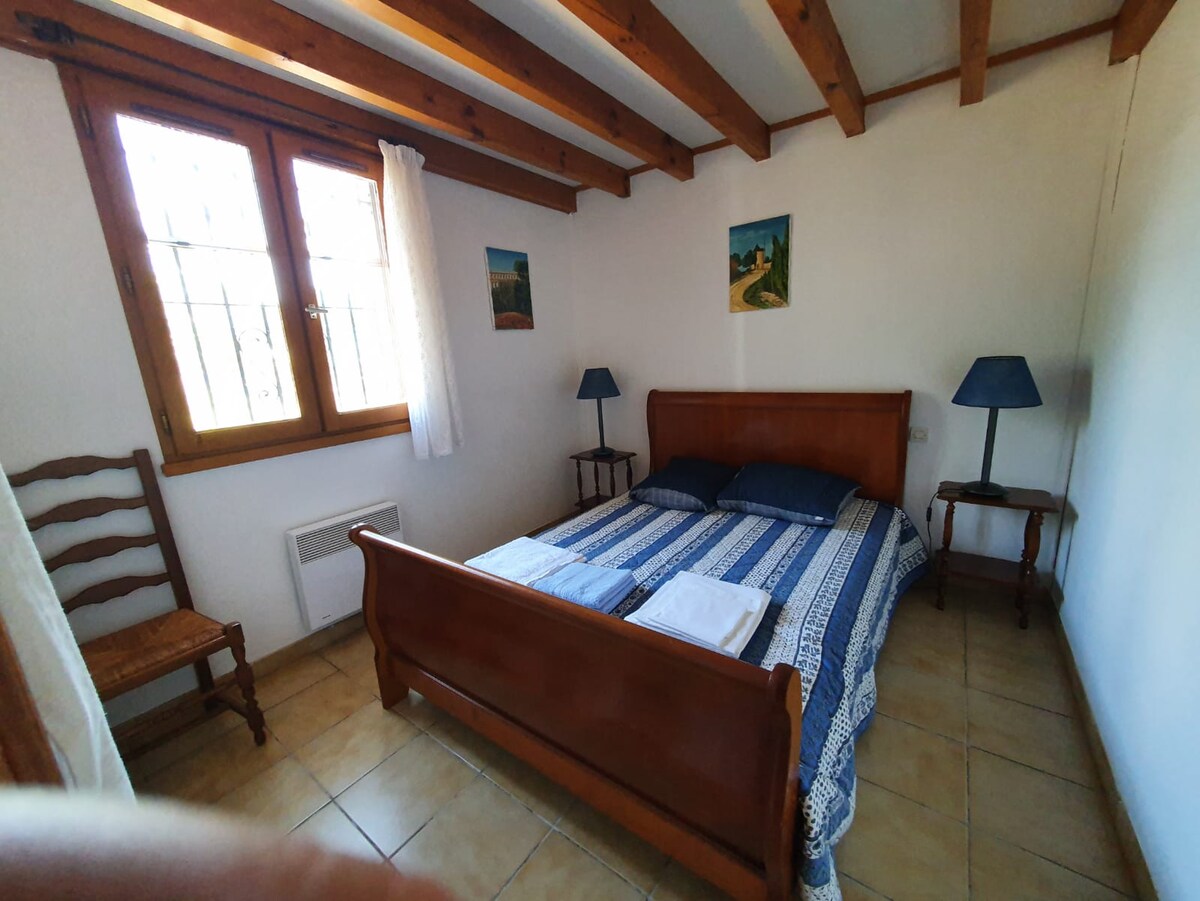 Provence-kamer, hoofdhuis op de begane grond