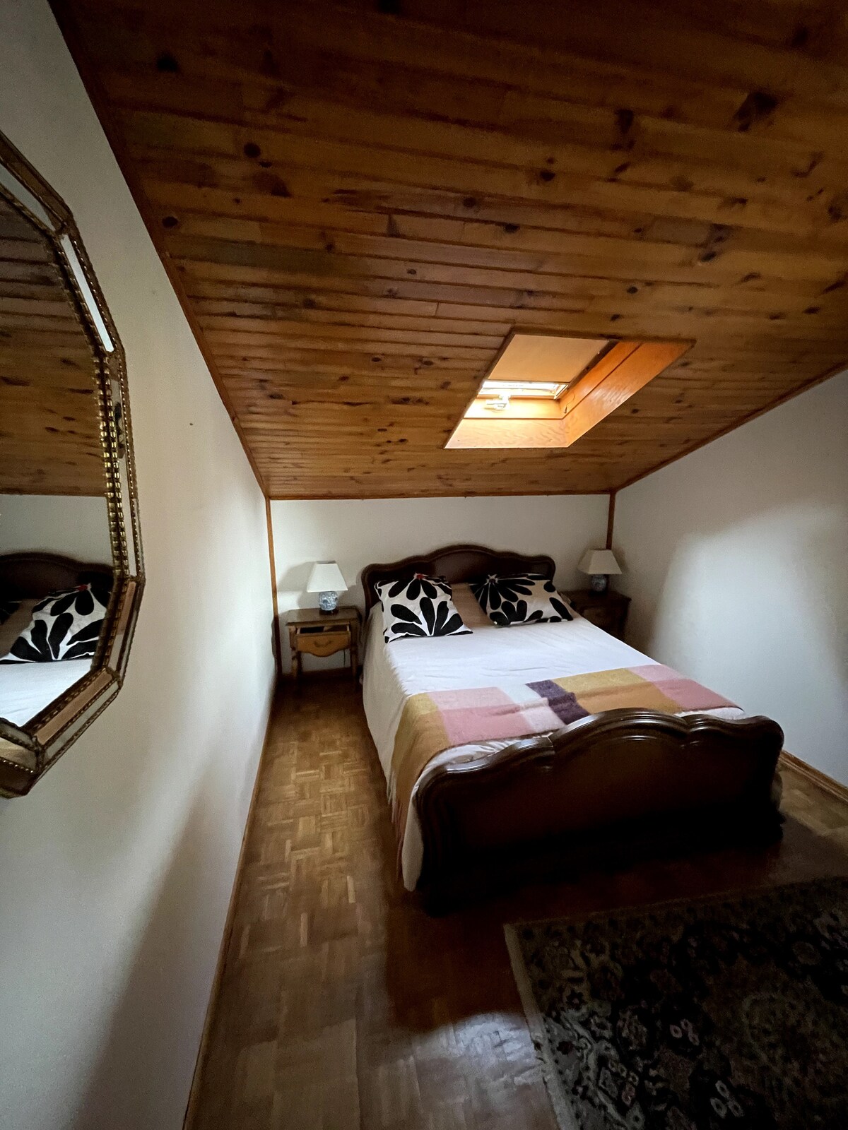 Slaapkamer II  zolder (begane grond van het huis)