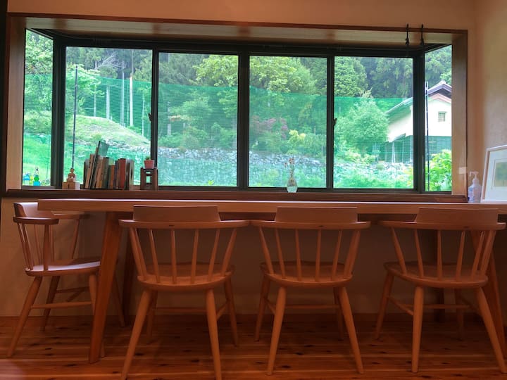 【滋賀県米原市】伊吹山のふもと・一棟貸し切りの宿 うむ - 大垣市