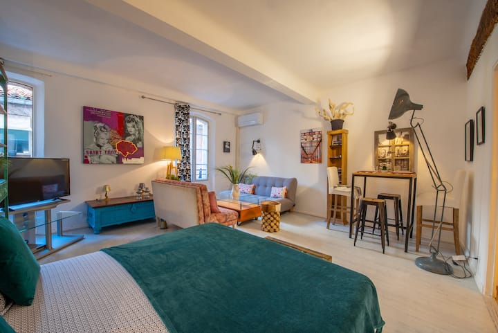 Studio Vieux Village Saint Tropez, 50 M Du Port - Saint-Tropez