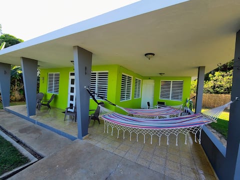 Cabana Verde- Outdoor Shower/5 min Crashboat Beach