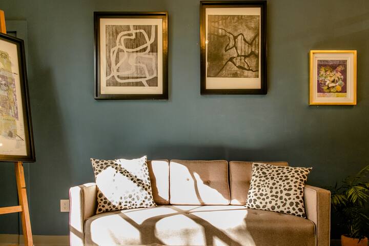 Casa de época con arte y terraza en Roma/Condesa gallery image 3