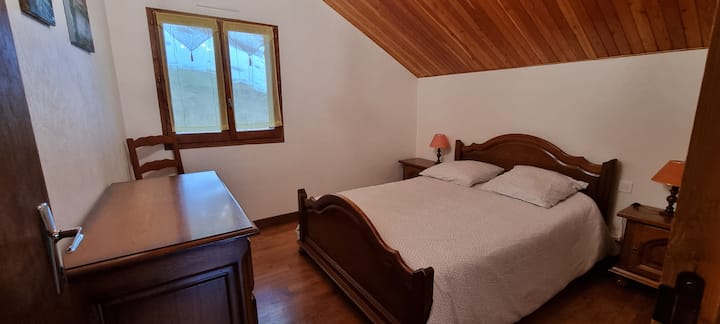 located on the top floor.