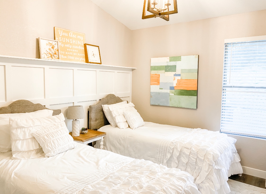 Dormitorio 4. Dos camas individuales. 