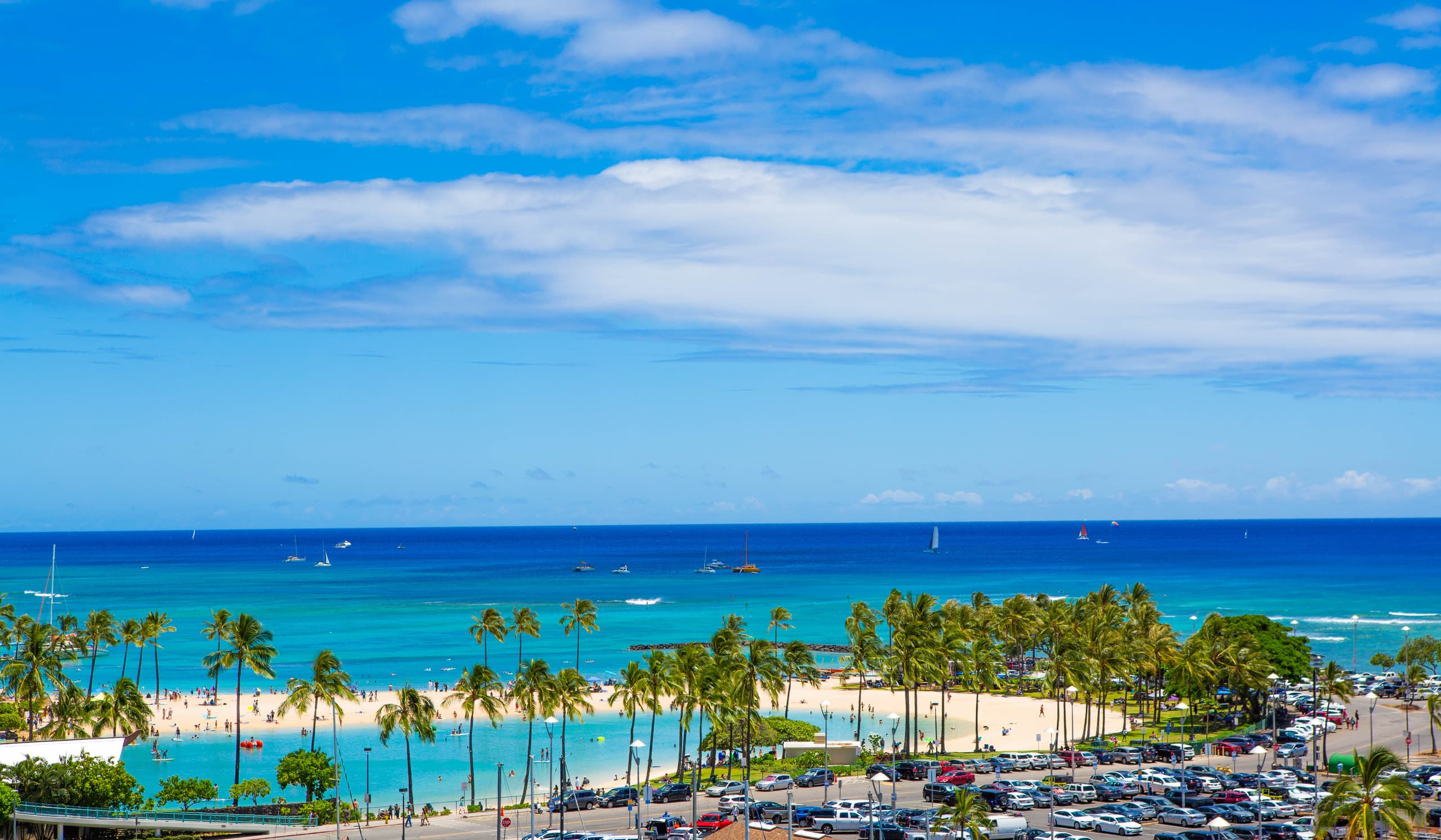 Ocean views at Ilikai Marina. Parking included! - Image 17