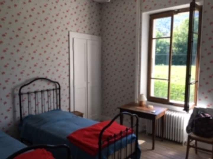 Chambre 2 lits Sud 1er 