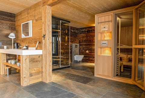 Ferienwohnung mit privatem Wellnessbereich