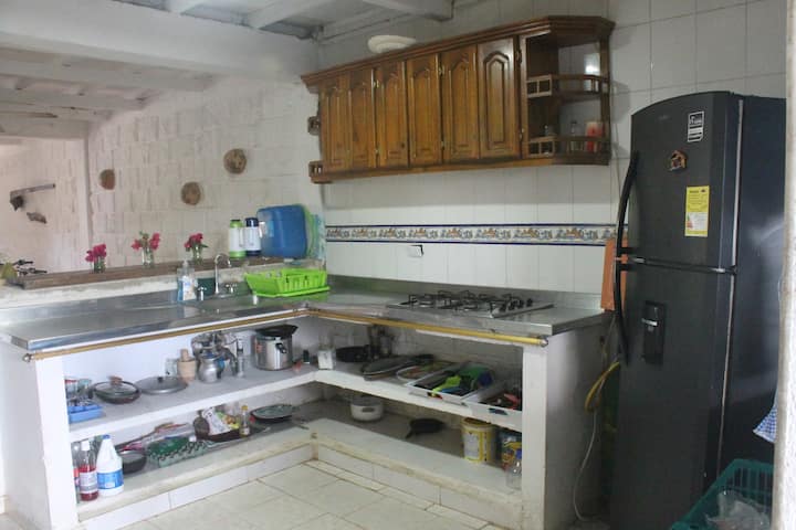 Cama En Dormitorio Compartido, Taida Hostel
Cocina - San Onofre