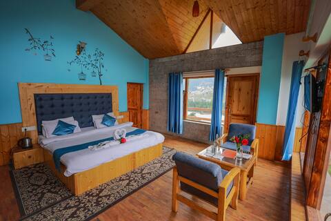 Duplex room River & Mountain views with balcony